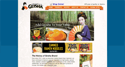 Desktop Screenshot of geishabrand.com